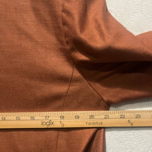 Veronica Beard Women's Rupert Dickey Camel Brown Blazer Double Breasted Sz 12 - Picture 16 of 16